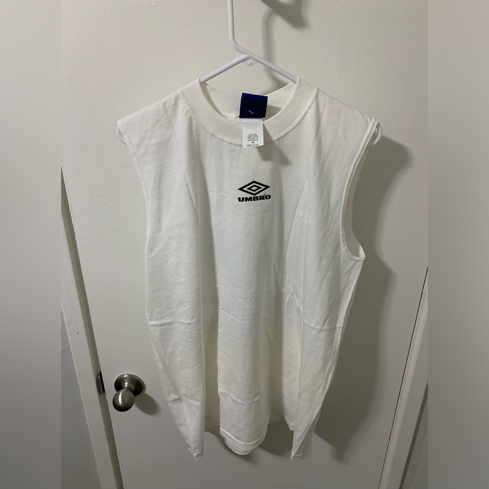 Y2K Umbro Tank Top “BAD DOG”